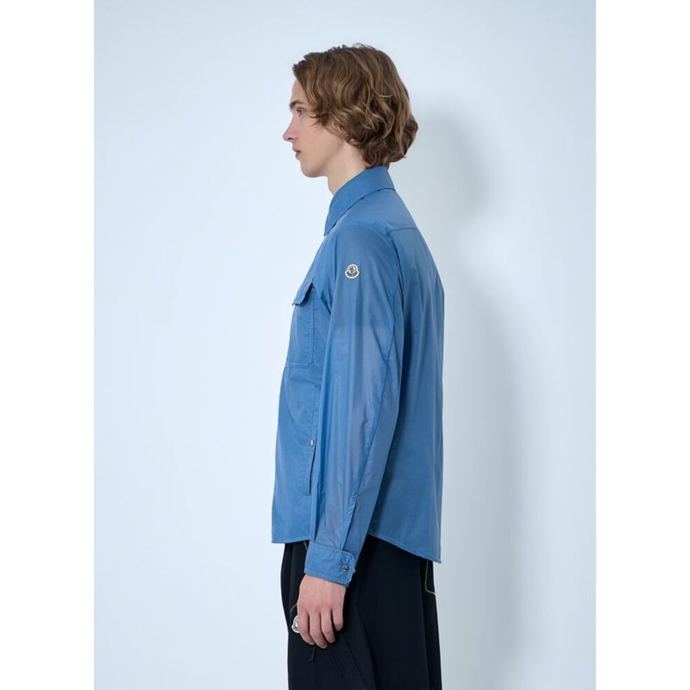 Moncler Men Technical Ripstop Overshirt - Picture 3 of 6
